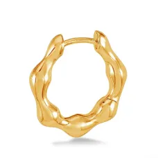 Серьга-кольцо Waterfall