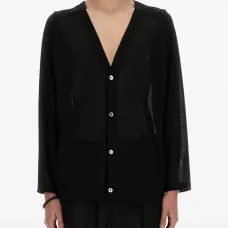 кардиган с V-образным вырезом кардиган с V-образным вырезом