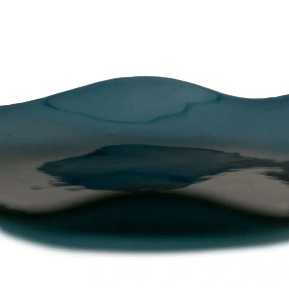 Стеклянная тарелка Curved Edge (19 см)