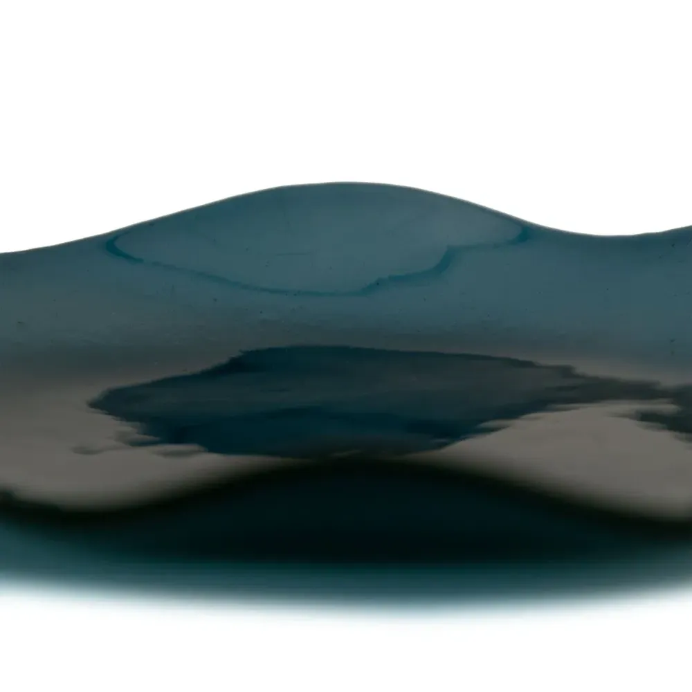 Стеклянная тарелка Curved Edge (24 см)