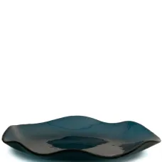 Стеклянная тарелка Curved Edge (24 см)