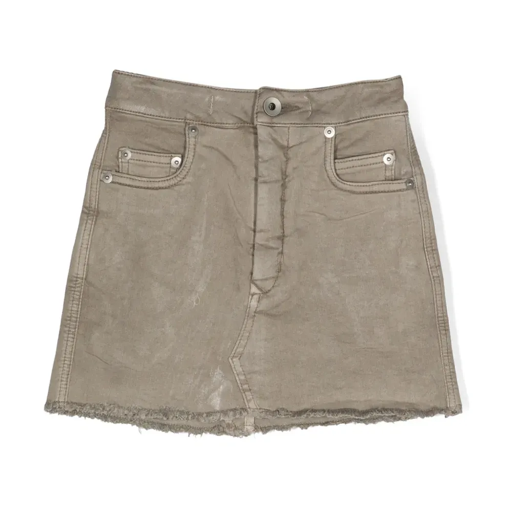 Джинсовая юбка мини