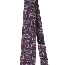Шелковый галстук с узором пейсли