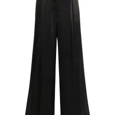 Широкие брюки со складками