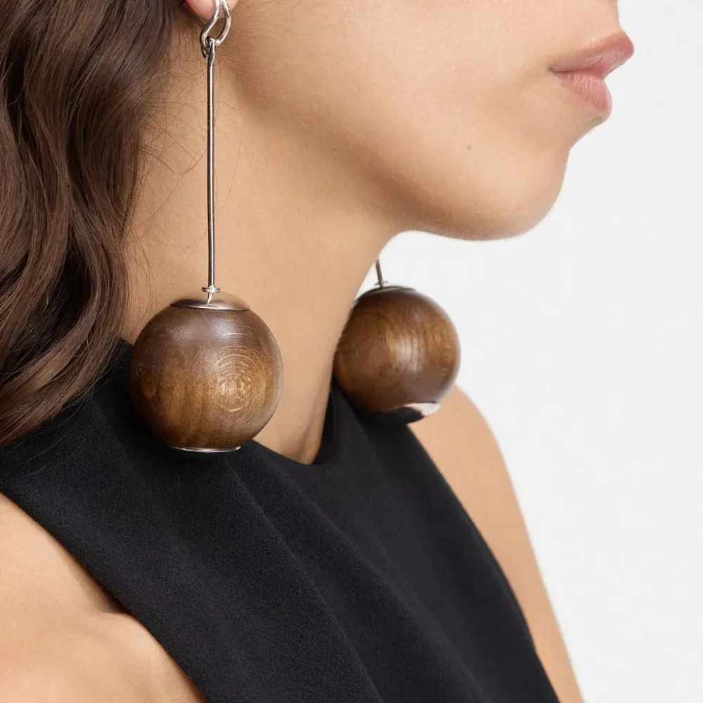 Серьги Les Grandes Boucles Nodo