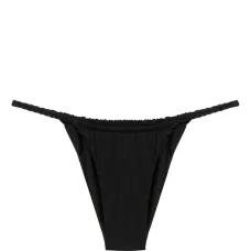 Двусторонние плавки бикини с плетеной отделкой