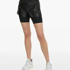 Шорты с поясом с логотипом Шорты с поясом с логотипом