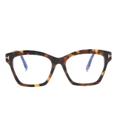 Очки в квадратной оправе черепаховой расцветки