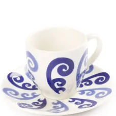 Набор Athenee Peacock из чашки для эспрессо и блюдца