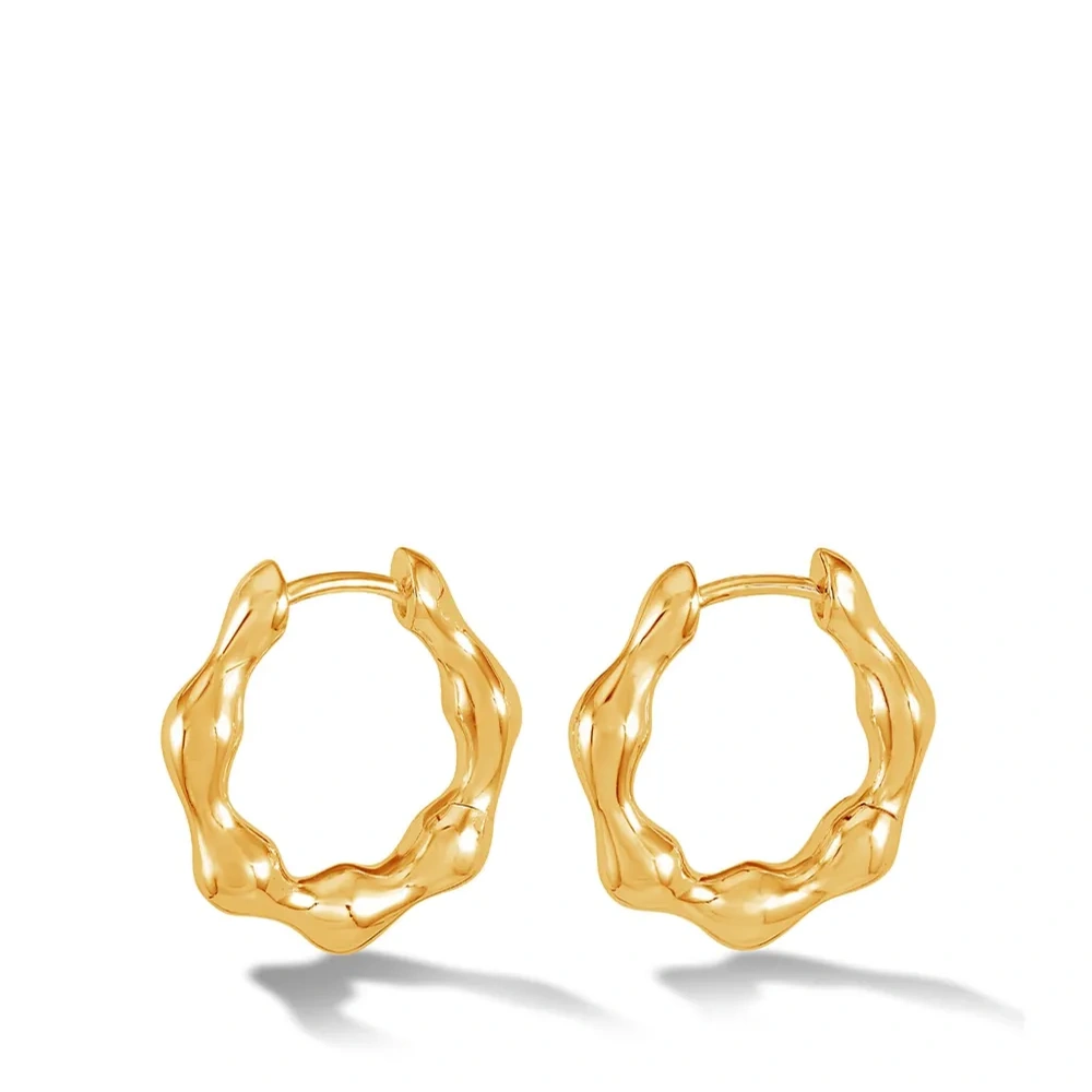 Серьги-кольца Hinged Huggie