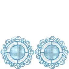 Набор Athenee Peacock из двух сервировочных салфеток