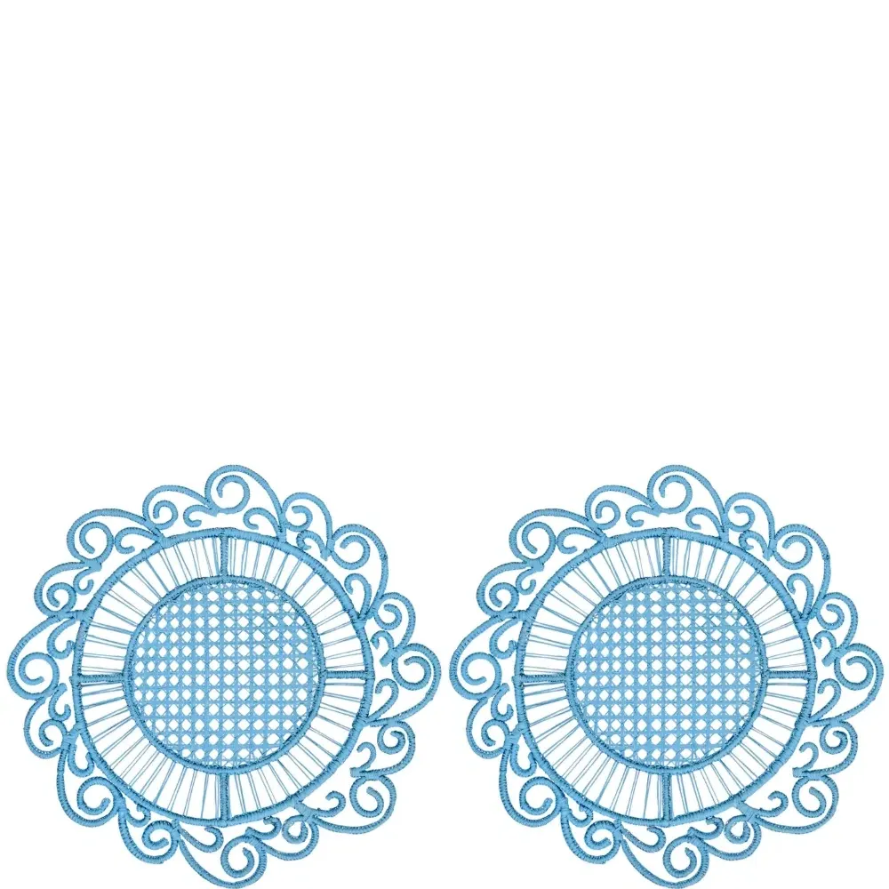 Набор Athenee Peacock из двух сервировочных салфеток