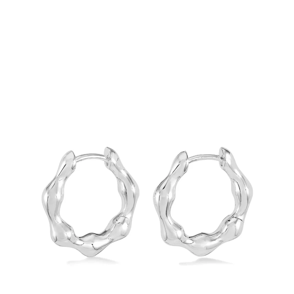 Серьги-кольца Hinged Huggie