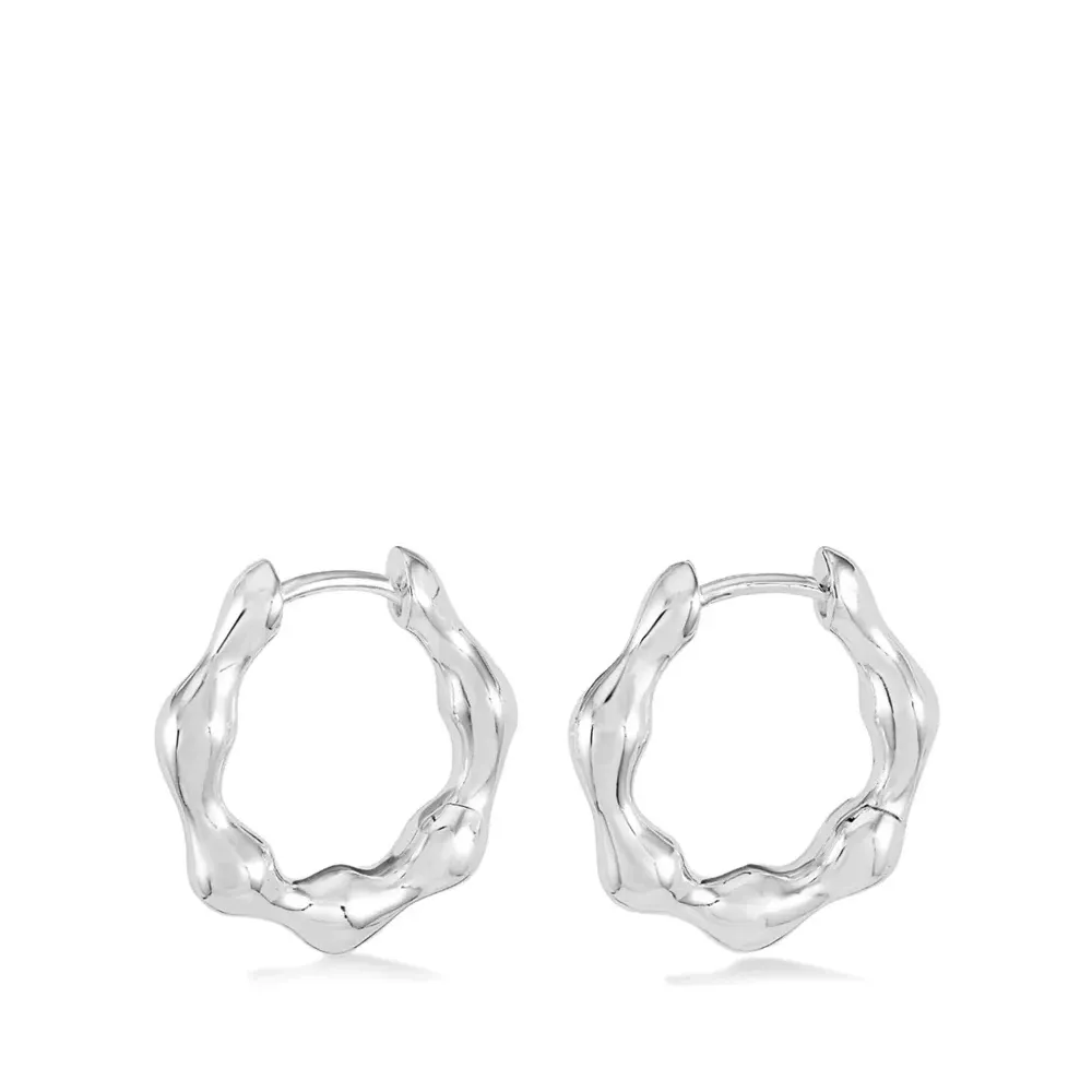 Серьги-кольца Hinged Huggie