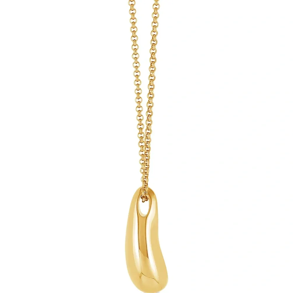 Подвеска из зернистой кожи