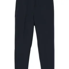 Укороченные брюки с завышенной талией