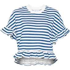 Толстовка Striped Peony с оборками