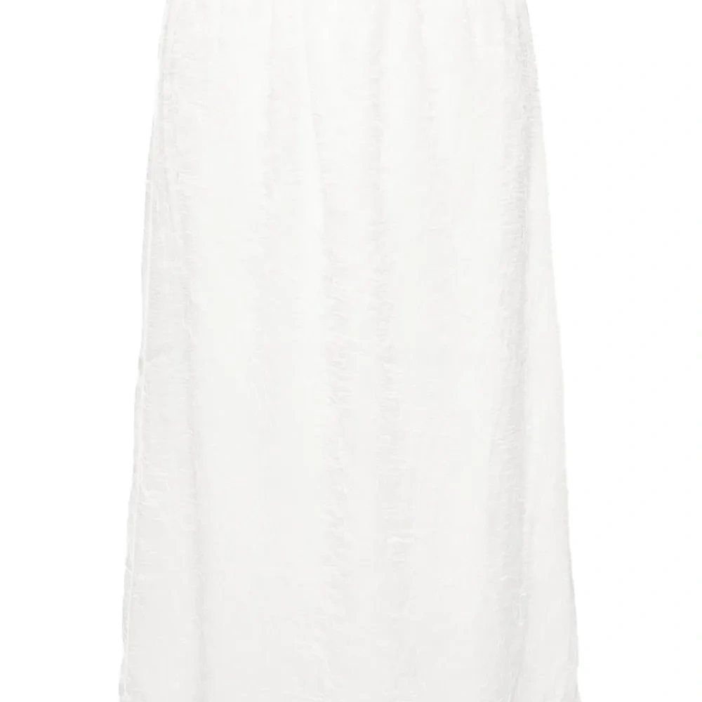 Атласная юбка миди