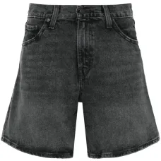 Джинсовые шорты с завышенной талией