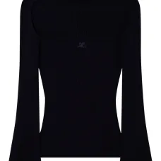 Джемпер в рубчик