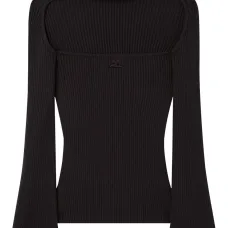 Джемпер в рубчик