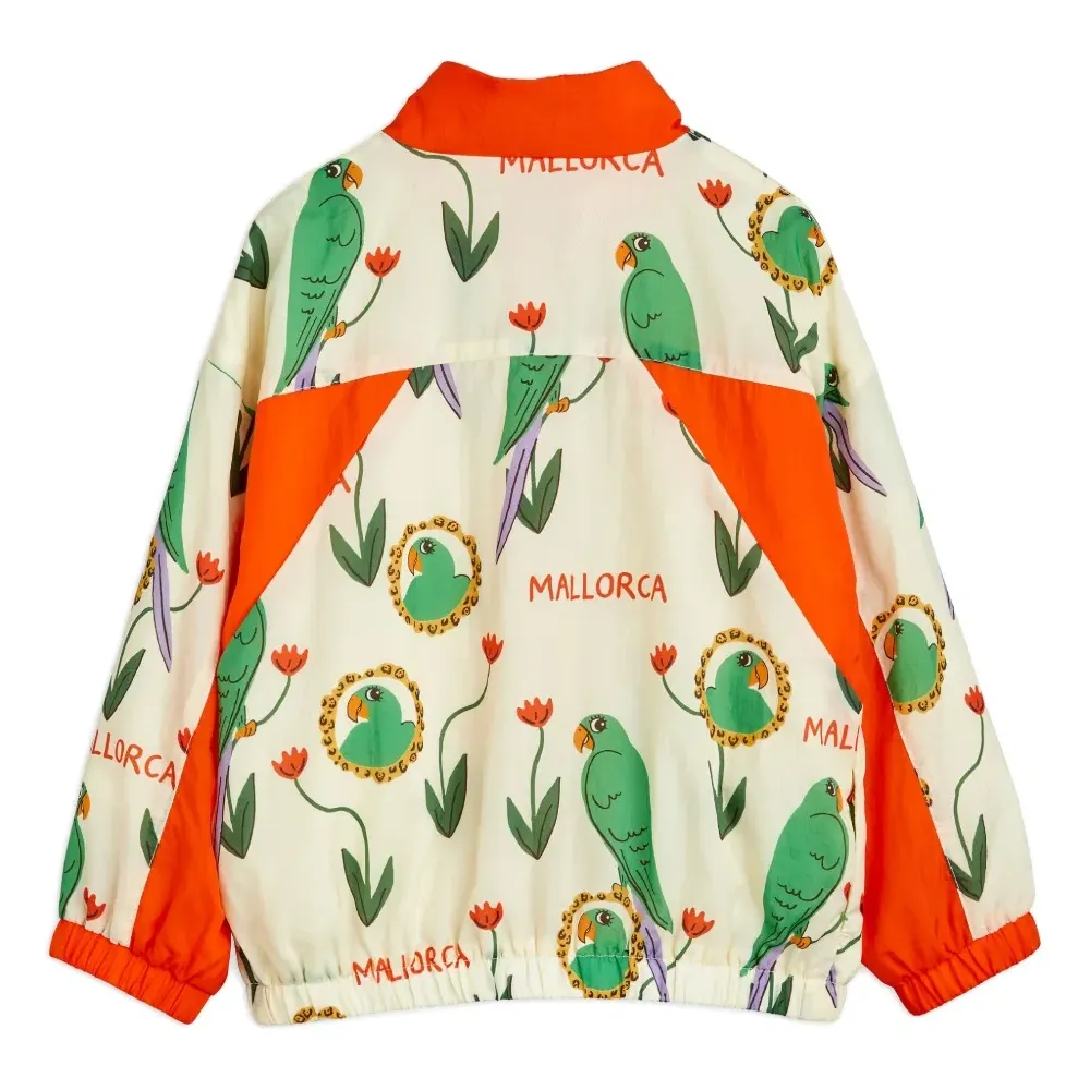 Бомбер с графичным принтом и логотипом