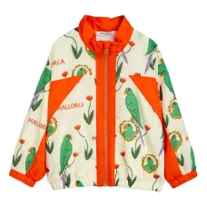 Бомбер с графичным принтом и логотипом