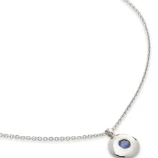 Колье September с сапфиром