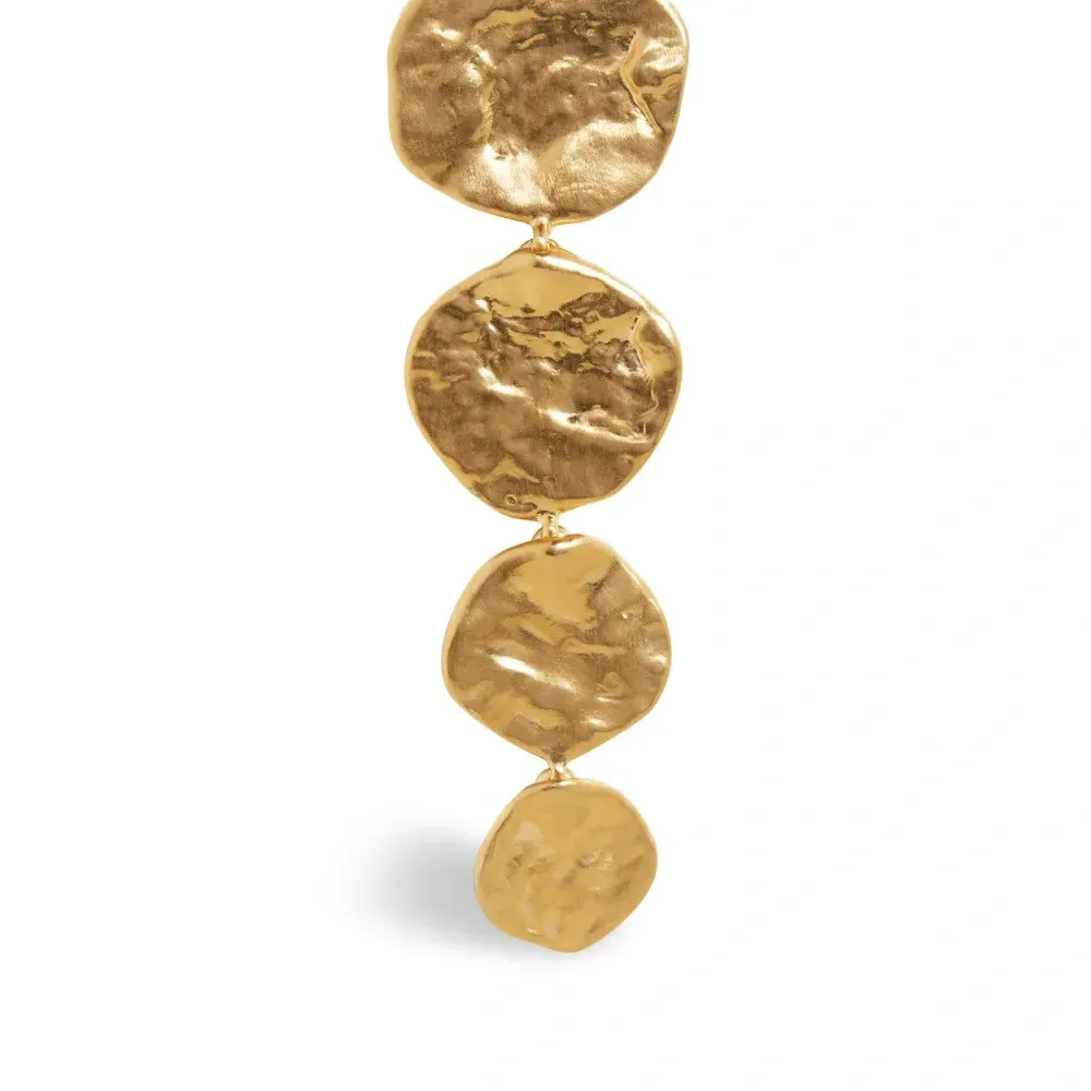 Серьги-подвески Capri Disc Cocktail