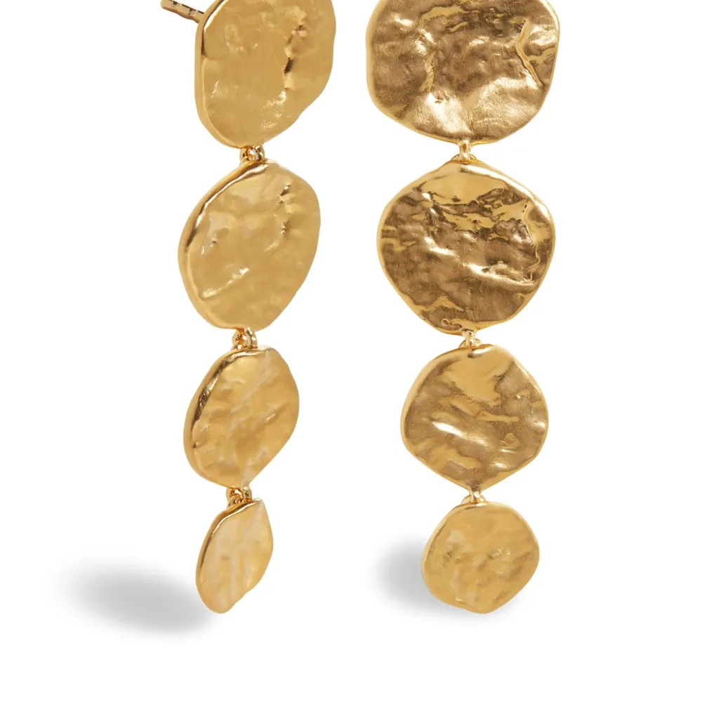 Серьги-подвески Capri Disc Cocktail