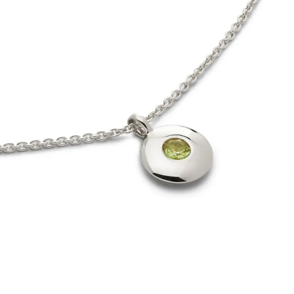 Колье August Birthstone с подвеской