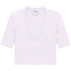 Топ с V-образным вырезом