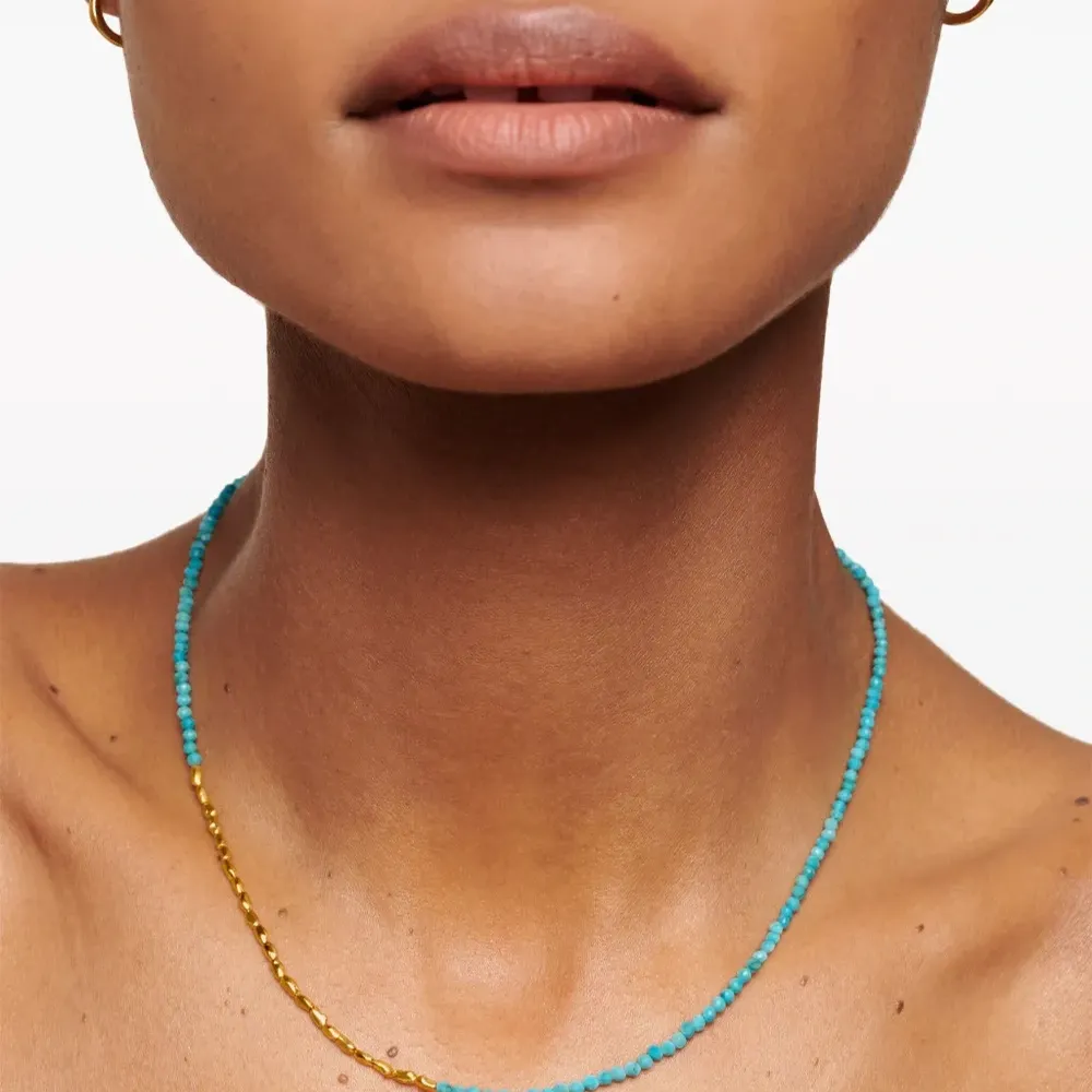 Колье Mini Nugget с бирюзой Колье Mini Nugget с бирюзой