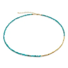 Колье Mini Nugget с бирюзой