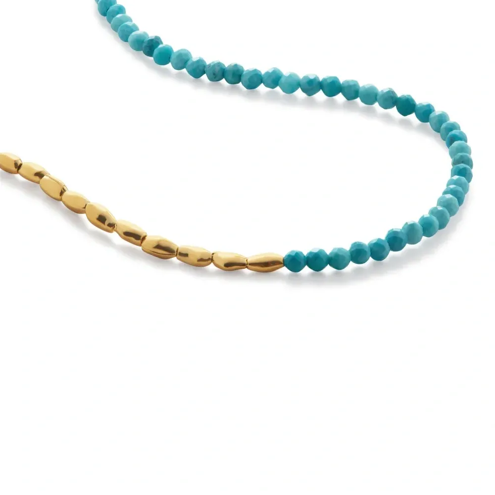 Колье Mini Nugget с бирюзой Колье Mini Nugget с бирюзой