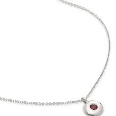 колье January Birthstone с гранатом колье January Birthstone с гранатом