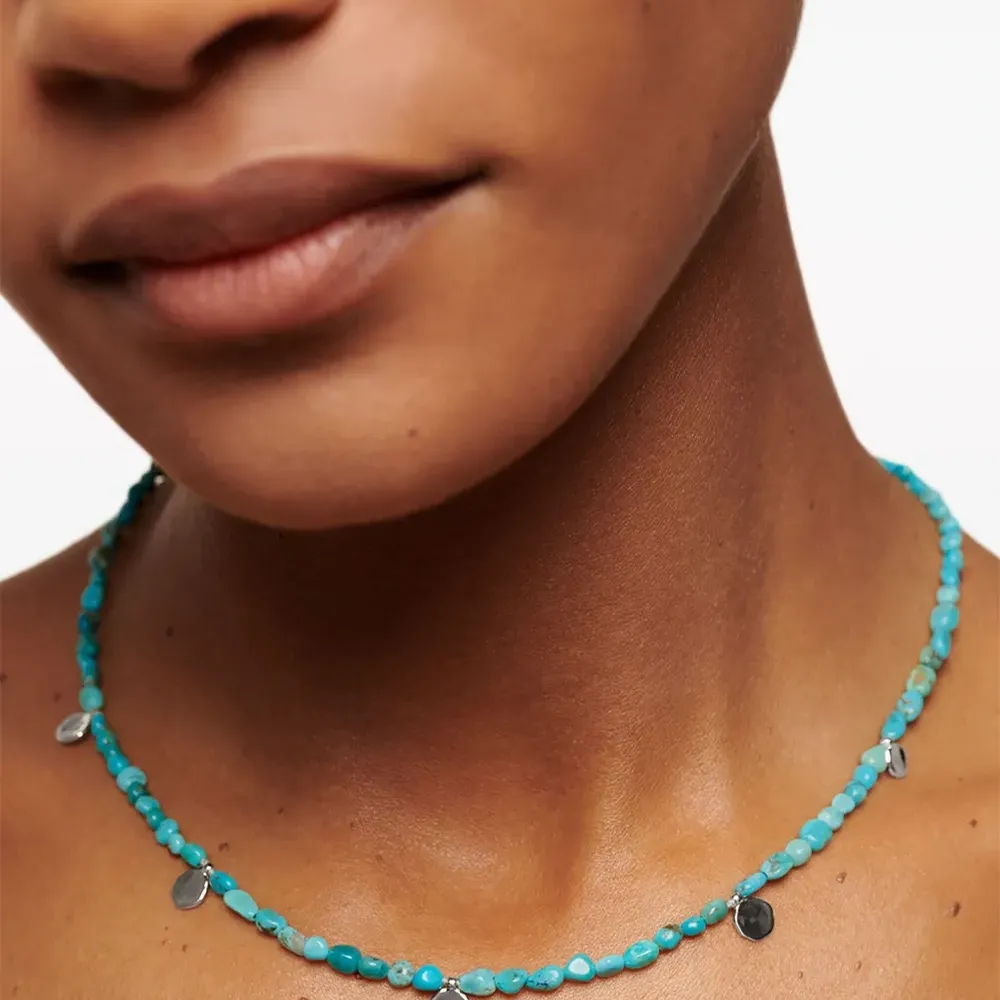 Колье Rio с бирюзой