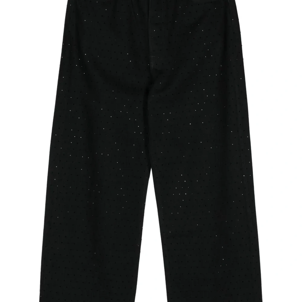 Широкие джинсы Shelly средней посадки