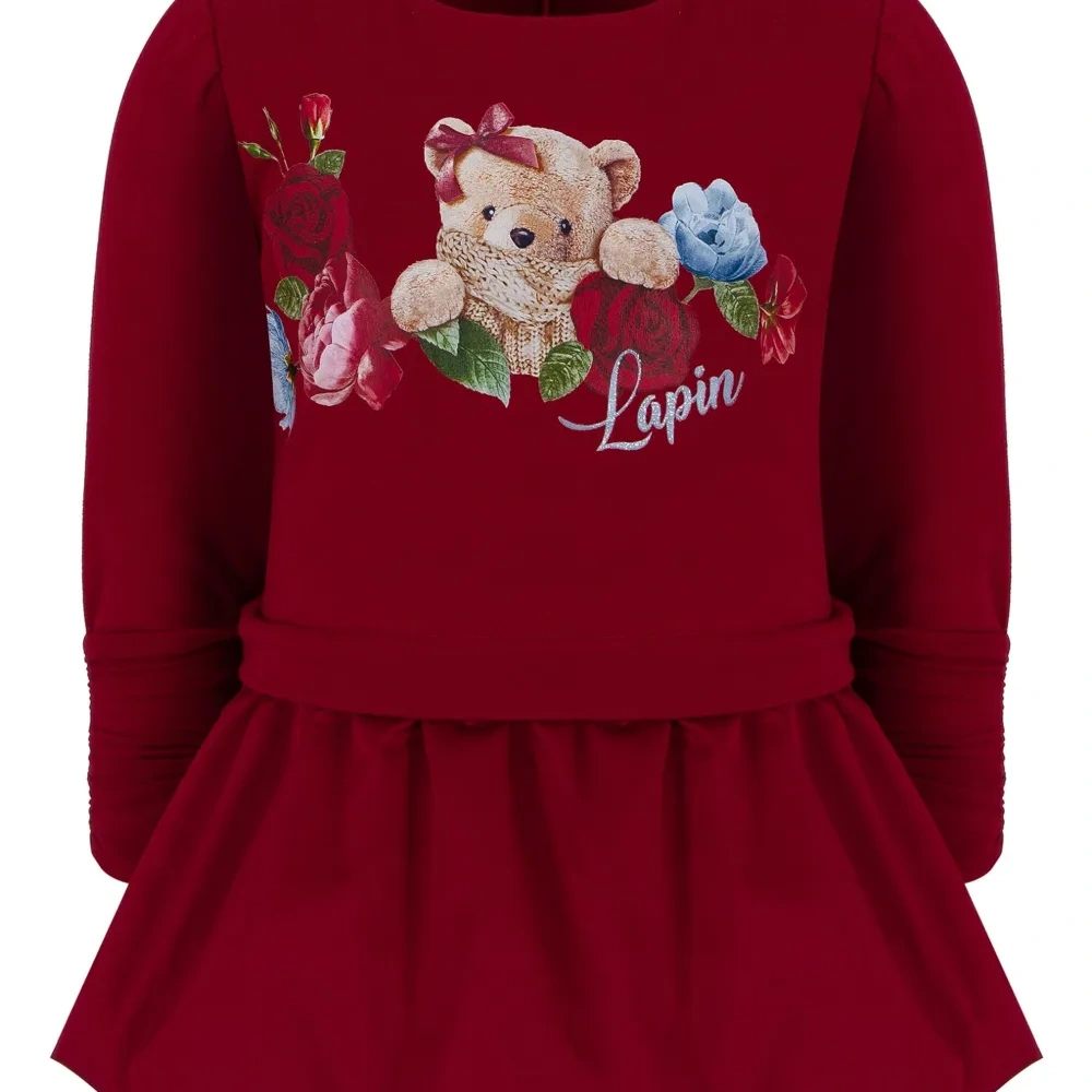 Платье с цветочным принтом