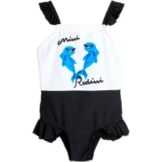 Купальник с оборками и принтом Dolphin Купальник с оборками и принтом Dolphin