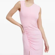 Асимметричное мини-платье с логотипом Асимметричное мини-платье с логотипом