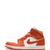 Кроссовки Air Jordan 1 Mid Cosmic Clay Кроссовки Air Jordan 1 Mid Cosmic Clay