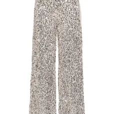 Прямые брюки Net с пайетками