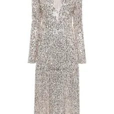 Платье с пайетками