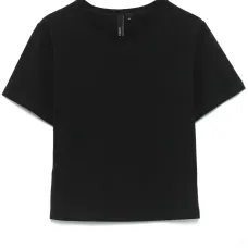 Укороченная футболка из джерси