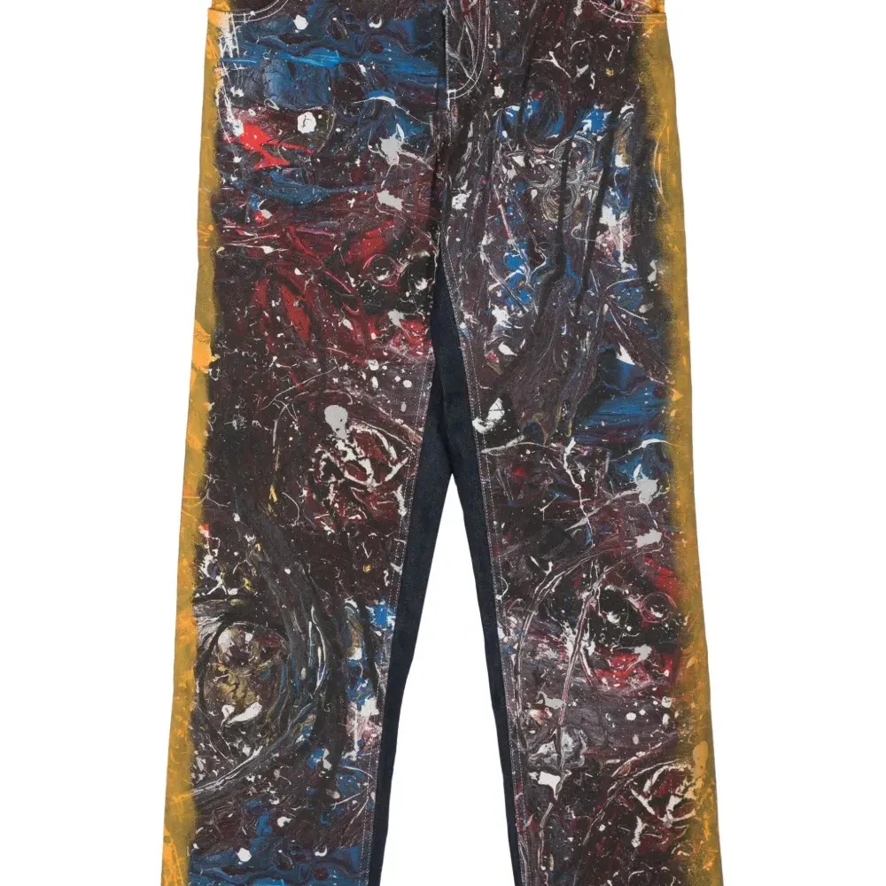 Джинсы Exclusive Painted Art