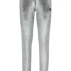 Брюки с декором Strass Skull