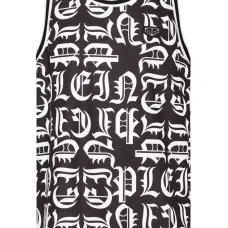 Топ Gothic Plein из джерси