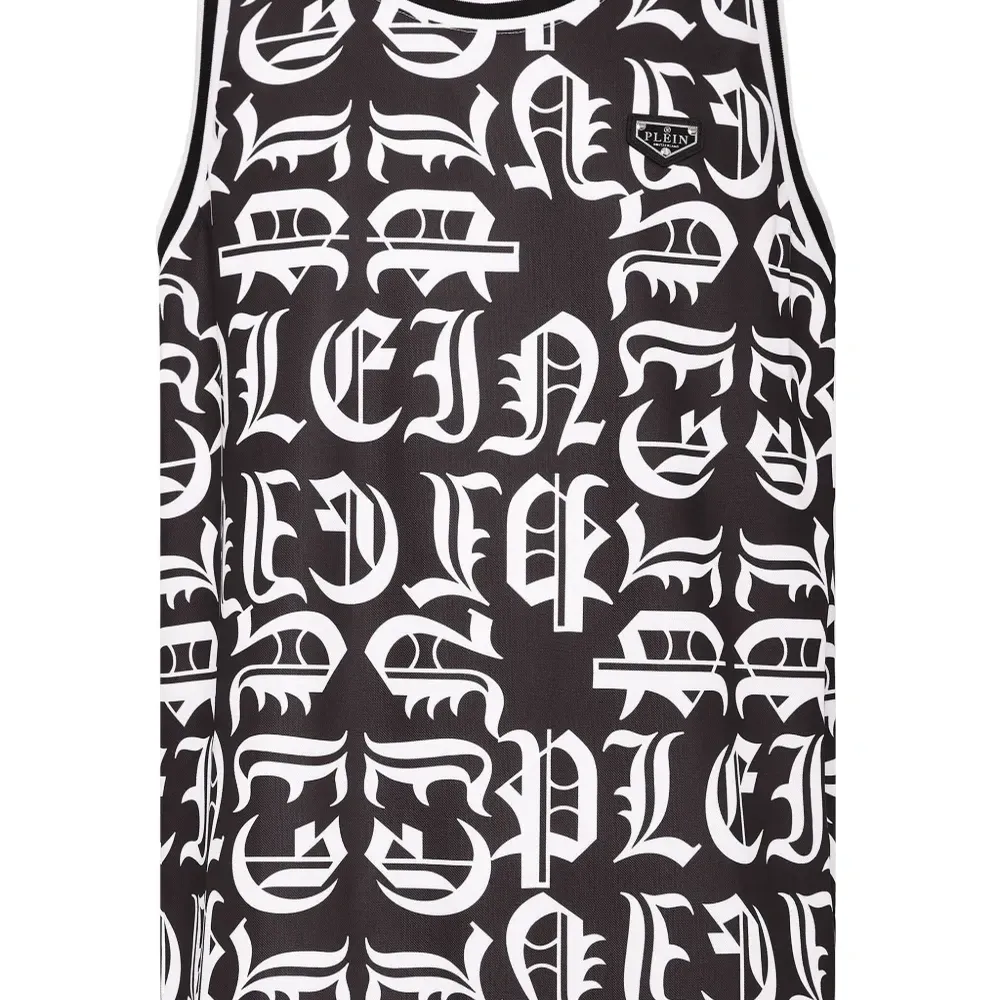 Топ Gothic Plein из джерси Топ Gothic Plein из джерси