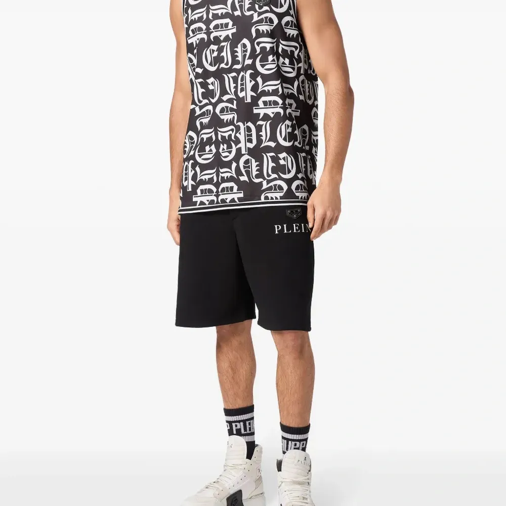 Топ Gothic Plein из джерси Топ Gothic Plein из джерси